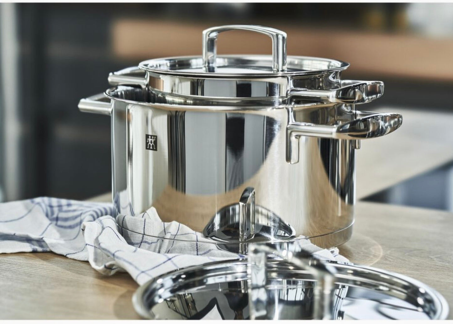 BATTERIA 5PZ IN ACCIAO ZWILLING PASSION