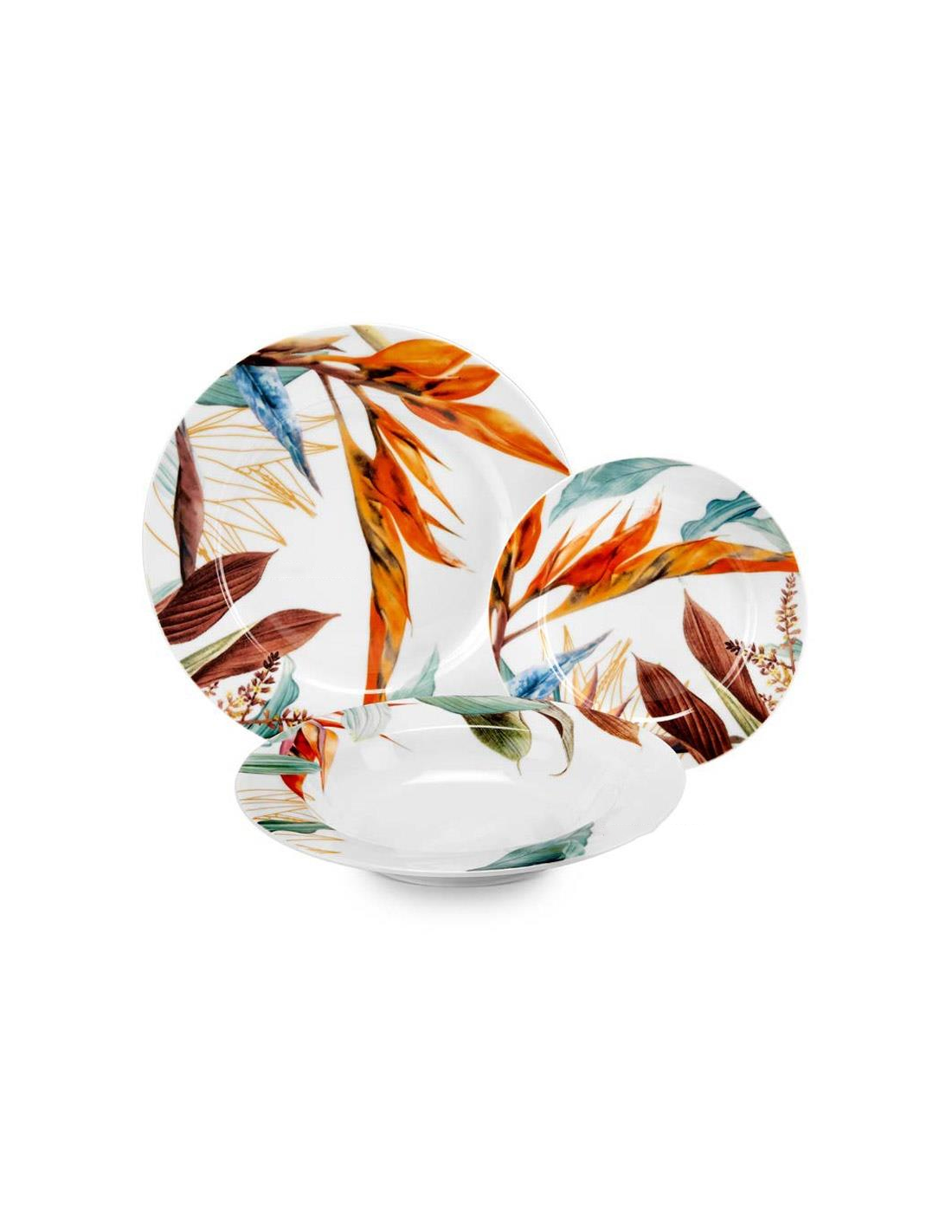 SERVIZIO PIATTI 18 PEZZI ALYSSA-FADE
