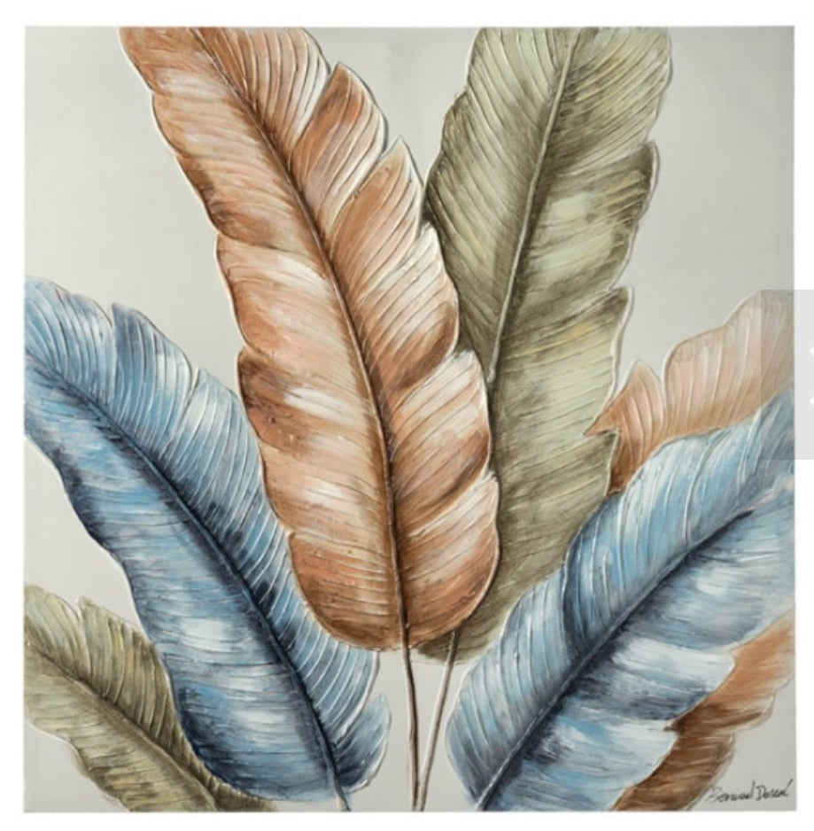 QUADRO FOGLIE - ARTE DI NACCHI