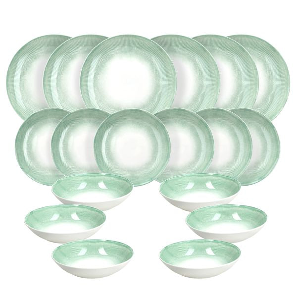 SERVIZIO PIATTI 18PZ “MOON GRASS” - TOGNANA