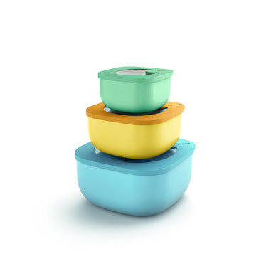 SET 3 CONTENITORI BASSI STORE E PLUS - GUZZINI
