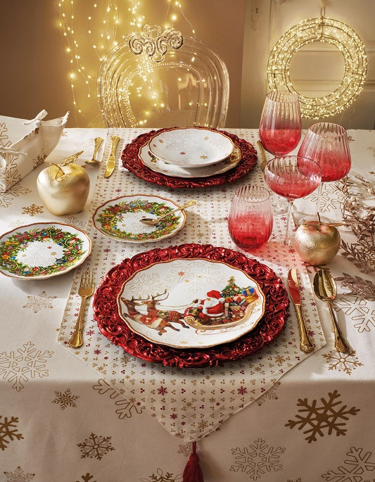 SERVIZIO 18PZ PIATTI CHRISTMAS ART.89900 BRANDANI