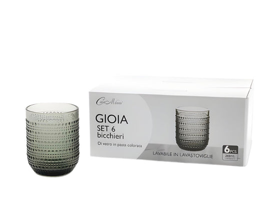 SERVIZIO BICCHIERI GIOIA FUMÉ - CASA MILANO