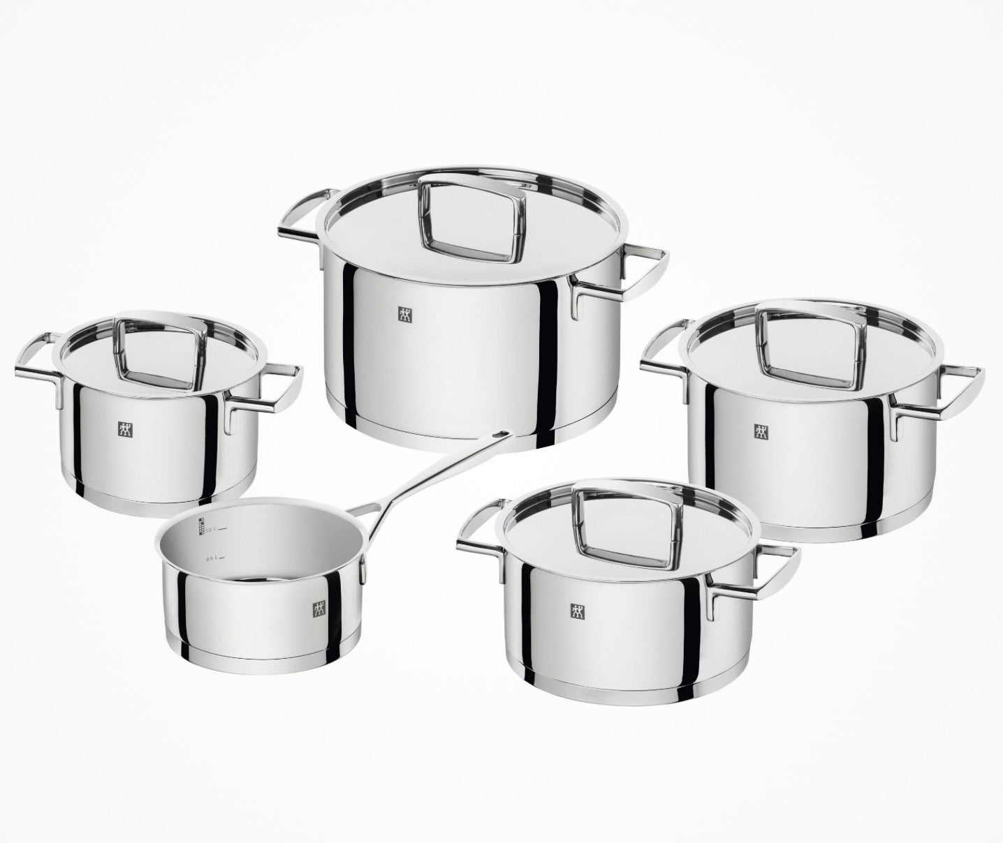 BATTERIA 5PZ IN ACCIAO ZWILLING PASSION