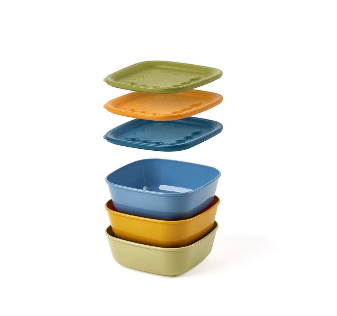 SET 3 CONTENITORI QUADRATI CHEF LINE - GUZZINI