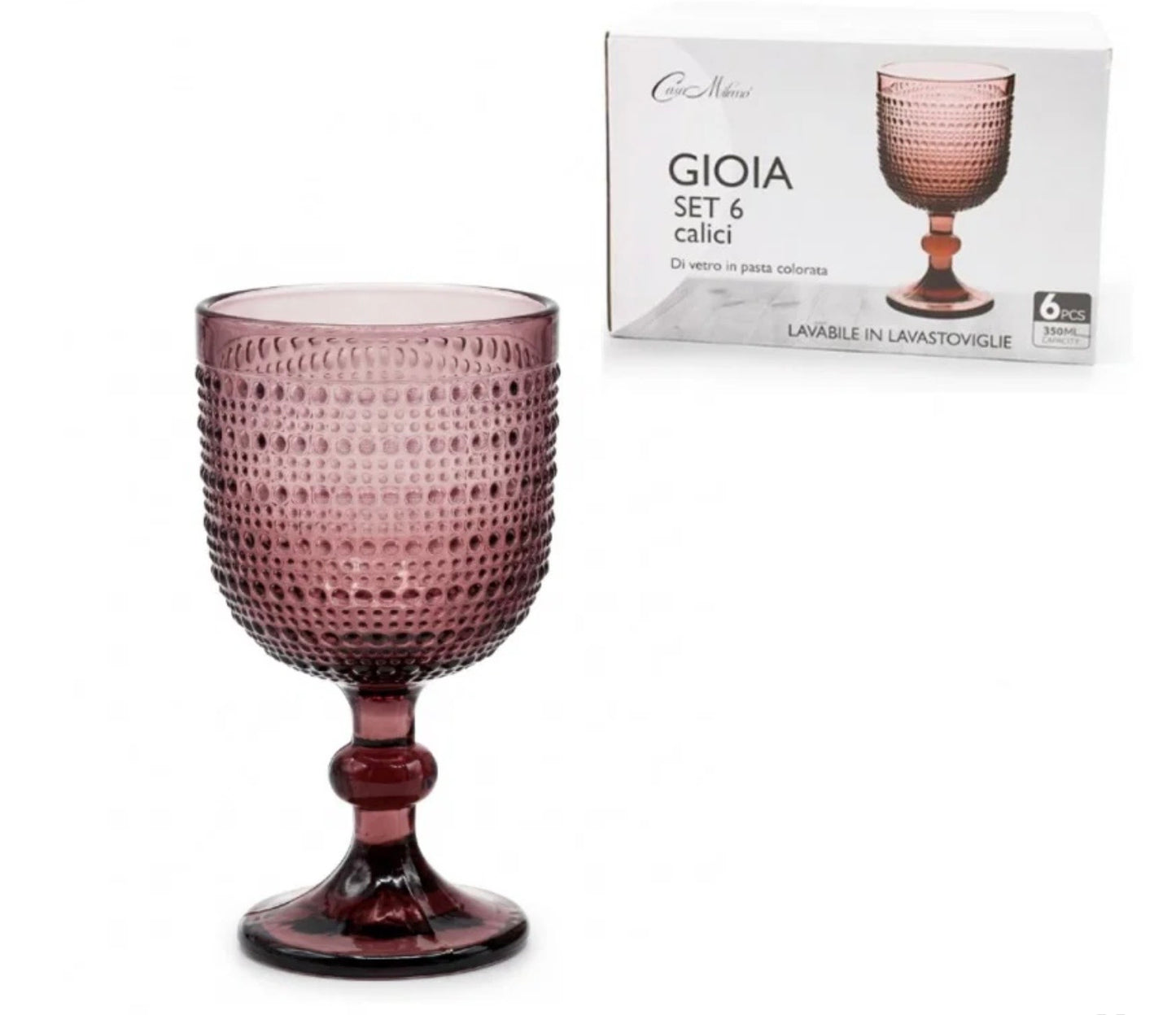 SERVIZIO CALICI GIOIA ROSA - CASA MILANO
