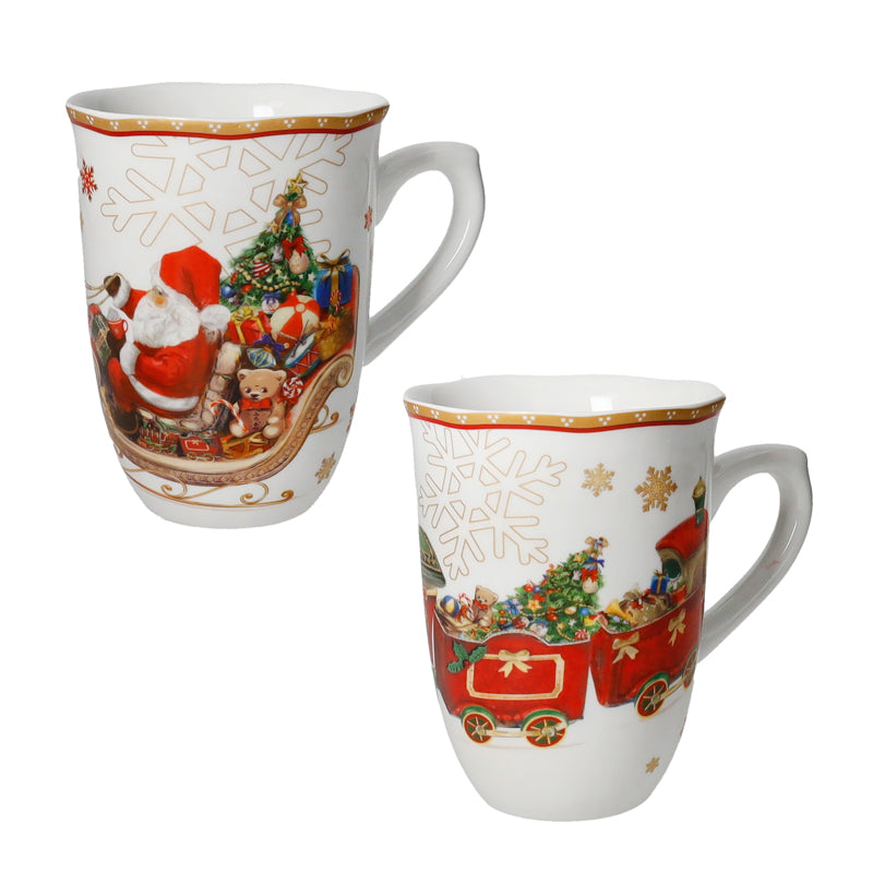 Set 2 mug CHRISTMAS ART.89903 BRANDANI