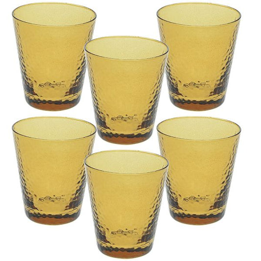SET 6 BICCHIERI 330Cc AMBRA VETRO ALICE - ANDREA FONTEBASSO