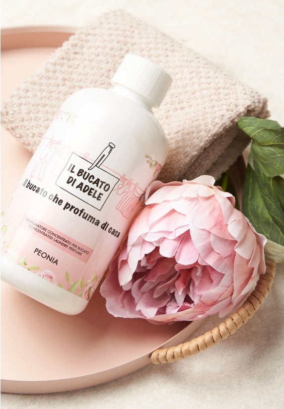 ESSENZA BUCATO 500ML PEONIA - IL BUCATO DI ADELE