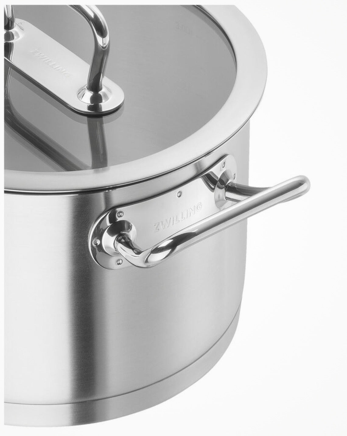 BATTERIA 5PZ IN VETRO E ACCIAIO SATINATO  ZWILLING PRO