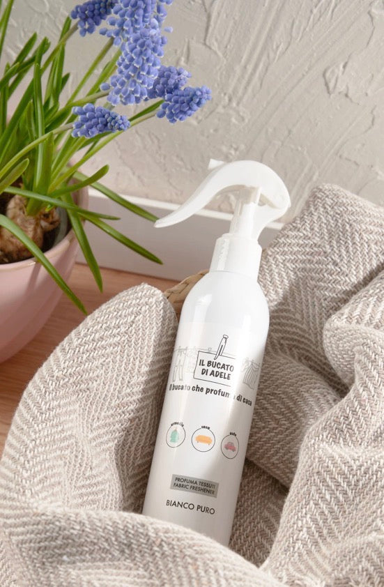 SPRAY TESSUTI BIANCO PURO 250ML - IL BUCATO DI ADELE