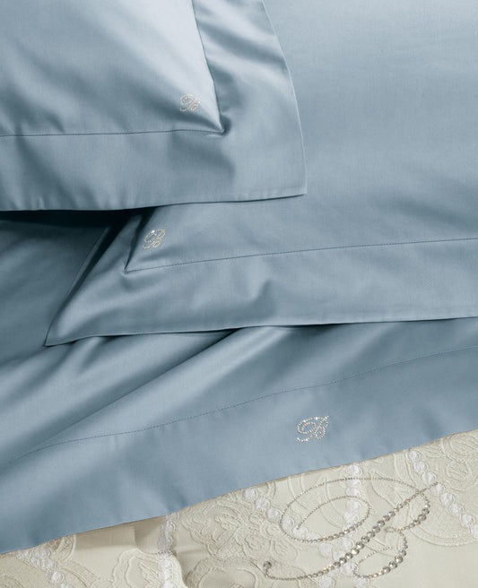 LENZUOLA LORY STONE BLUE MATRIMONIALE- BLUMARINE
