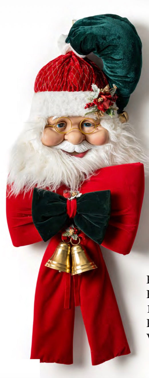 FACCIA DI BABBO NATALE - FIORI DI LENA