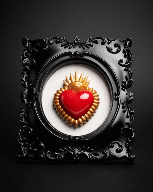 CORNICE HEART RED/GOLD - BLOGO