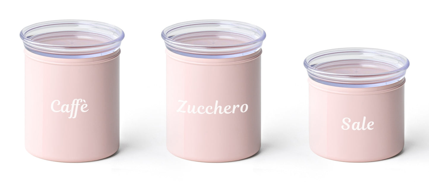 SET 3 BARATTOLI CHEF-LINE - GUZZINI