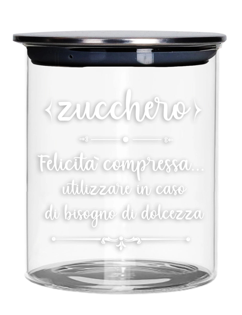 BARATTOLO ZUCCHERO VETRO - BRANDANI