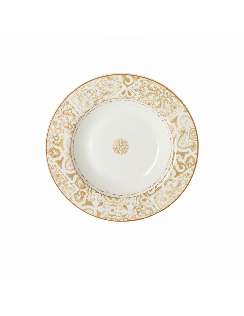 TAVOLA 18 PZ EXCALIBUR NEW BONE CHINA -BRANDANI